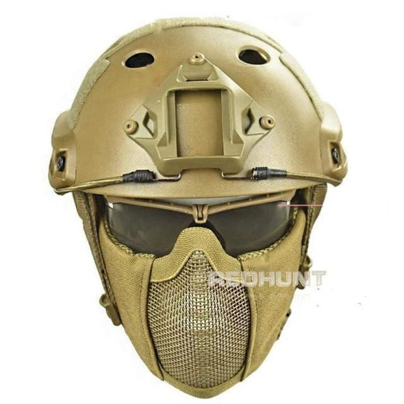 REDHUNT AF-002 Tactical Airsoft Helmet Mask | KNAMAO.