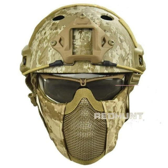 REDHUNT AF-002 Tactical Airsoft Helmet Mask | KNAMAO.