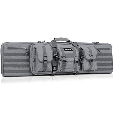 Savior Equipment American Classic Tactical Double Long Rifle Gun Bag Firearm 42 Inch Ash-Grey | KNAMAO.