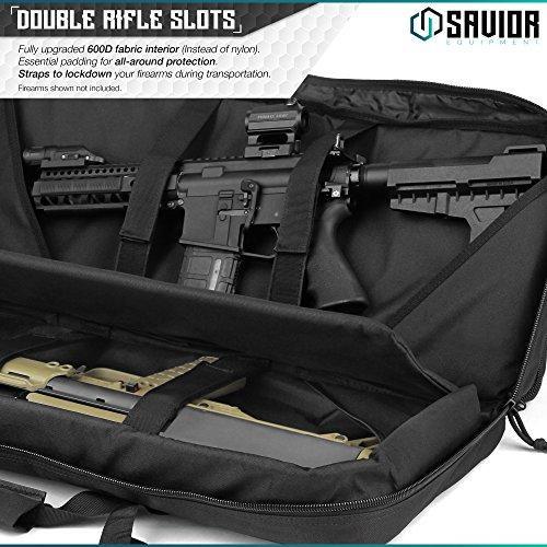 24in Rifle Case Savior Equipment American Classic Tactical Short Rifle Case Black
