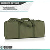 Savior Equipment American Classic Tactical Double Short Barrel Rifle Gun Case Firearm Bag 24 - 32 inches Olive | KNAMAO.