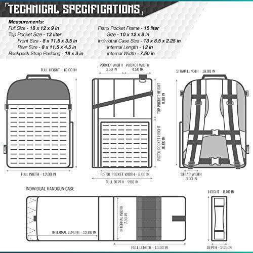 Savior Equipment Mobile Arsenal SEMA 27L Tactical Range Backpack | KNAMAO.