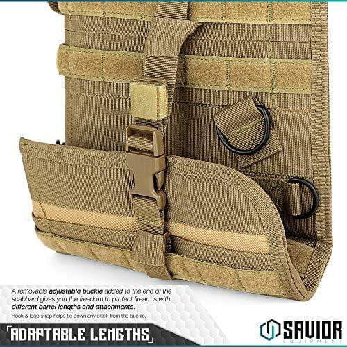 Savior Equipment Premium Tactical Shotgun Rifle Molle Scabbard | KNAMAO.