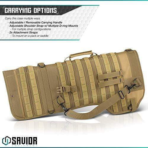 Savior Equipment Premium Tactical Shotgun Rifle Molle Scabbard | KNAMAO.