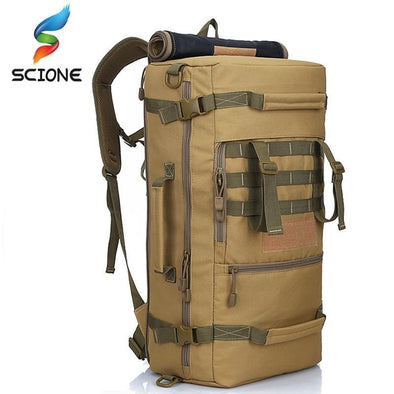 Scione Tactical Military 3P Molle Mountaineering Backpack 45-60L | KNAMAO.