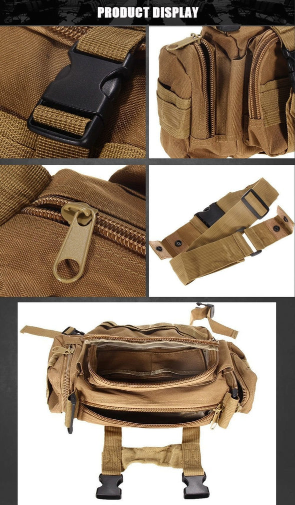 SINAIRSOFT 91838 Tactical Shoulder-Waist Pack | KNAMAO.