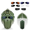 Sinairsoft Airsoft Helmet Full Face Tactical Mask - KNAMAO