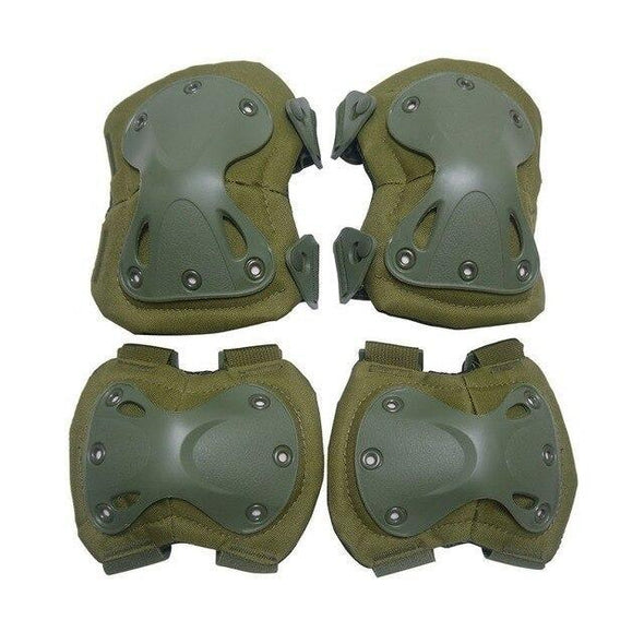 SINAIRSOFT Tactical Airsoft Protective Knee-Elbow Protector Pad Set | KNAMAO.