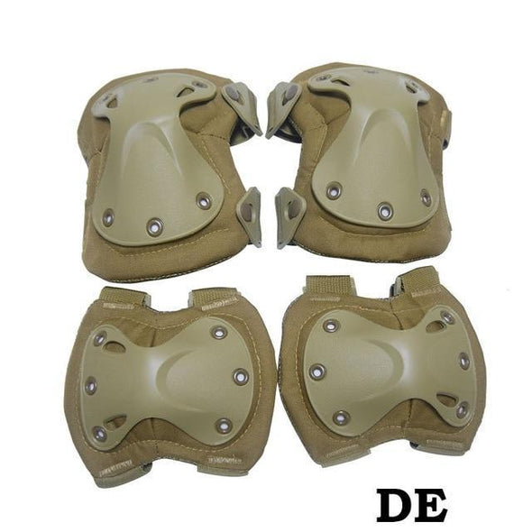 SINAIRSOFT Tactical Airsoft Protective Knee-Elbow Protector Pad Set | KNAMAO.