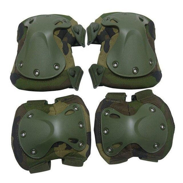 SINAIRSOFT Tactical Airsoft Protective Knee-Elbow Protector Pad Set | KNAMAO.