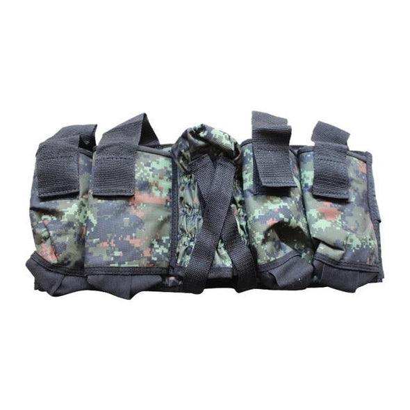 Spunky Paintball Battle Pack Belt Harness with 4 Pouches - KNAMAO