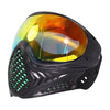 Spunky SPII Black Paintball Mask with Thermal Anti-Fog Goggle - KNAMAO