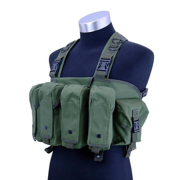 Supering Airsoft Tactical Chest Rig with Magazin and Universal Pouches | KNAMAO.