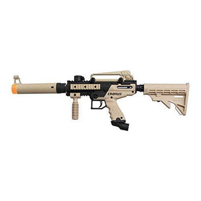 Tippmann Cronus Tactical Paintball Marker Gun - Black and Tan - KNAMAO