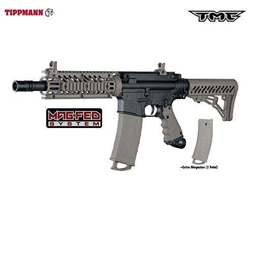 Tippmann TMC MAGFED Paintball Marker Black-Tan | KNAMAO.