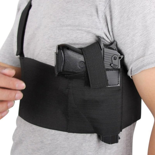 TRUE ADVENTURE Adjustable Belly Band Waist Gun Holster | KNAMAO.