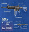 Umarex Paintball Marker T4E Heckler & Koch HK416 .43 Caliber Training Rifle | KNAMAO.