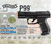 Umarex Walther P99 Blowback 6mm BB Pistol Airsoft Gun CO2 | KNAMAO.