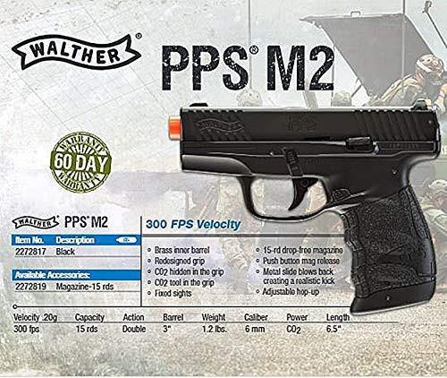 Umarex Walther PPS M2 6mm BB Airsoft Pistol Gun CO2 | KNAMAO.