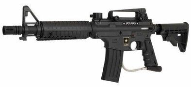 US Army Alpha Elite Paintball Marker with E-Grip Black | KNAMAO.