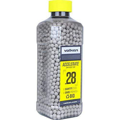 Valken Accelerate Airsoft BBS - 0.28G Biodegradable - KNAMAO