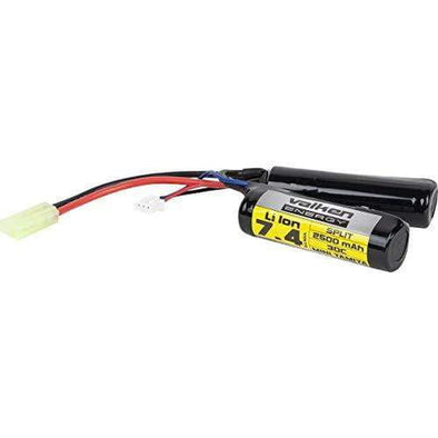 Valken Airsoft Battery Li-Ion 7.4V 2500mAh Split Style High Output | KNAMAO.