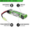 Valken Airsoft Battery NiMH 8.4v 1600mAh Mini Brick Style | KNAMAO.