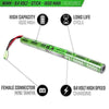 Valken Airsoft Battery NiMH 8.4v 1600mAh Mini Stick Style | KNAMAO.