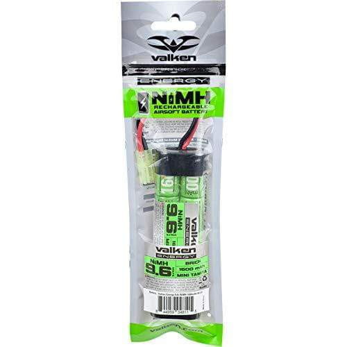 Valken Airsoft Battery NiMH 9.6v 1600mAh Mini Brick Style | KNAMAO.