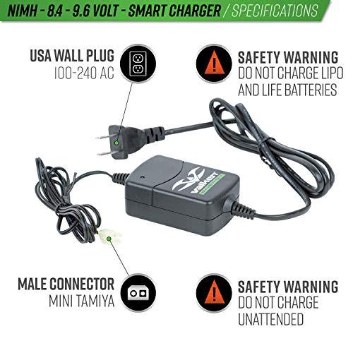 Valken Airsoft NiMH Smart Battery Charger 8.4V-9.6V | KNAMAO.