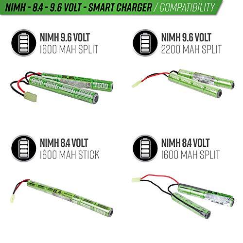 Valken Airsoft NiMH Smart Battery Charger 8.4V-9.6V | KNAMAO.