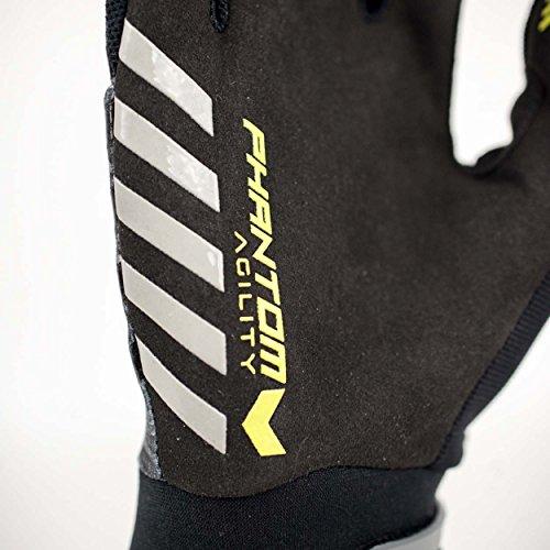 Valken Paintball Phantom Agility Gloves Grey-Black | KNAMAO.