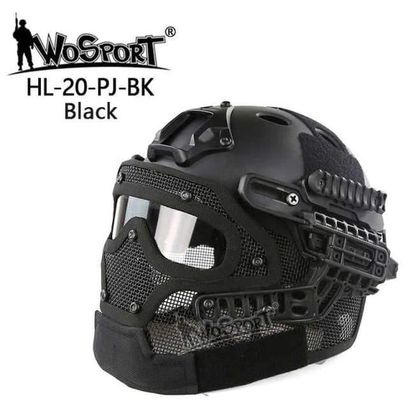 VULPO G4 Airsoft Tactical Helmet With Goggle | KNAMAO.