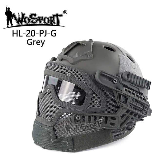 VULPO G4 Airsoft Tactical Helmet With Goggle | KNAMAO.