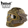 VULPO G4 Airsoft Tactical Helmet With Goggle | KNAMAO.