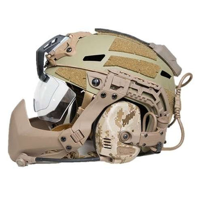 Wolfslaves FMA Tactical FAST Helmet Airsoft Half-Mask | KNAMAO.