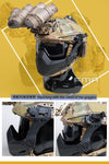 Wolfslaves FMA Tactical FAST Helmet Airsoft Half-Mask | KNAMAO.