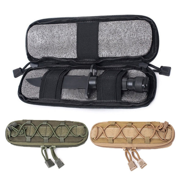 Wolfslaves Tactical Molle Knife Pouch - KNAMAO