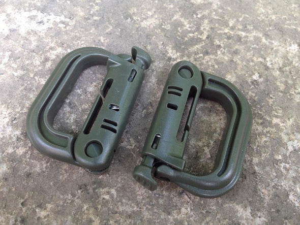 Yofeil Grimloc Molle Carabiner D Locking Ring 5pcs | KNAMAO.