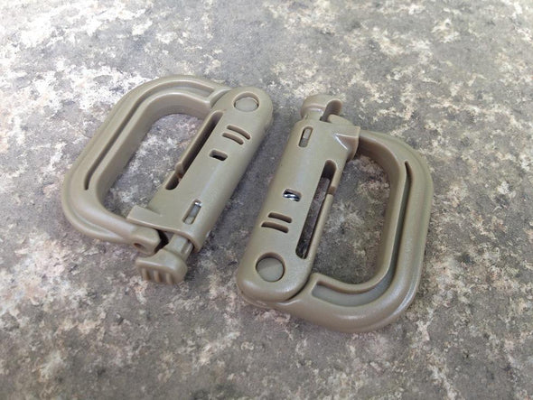 Yofeil Grimloc Molle Carabiner D Locking Ring 5pcs | KNAMAO.