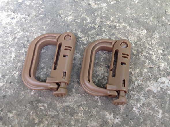 Yofeil Grimloc Molle Carabiner D Locking Ring 5pcs | KNAMAO.