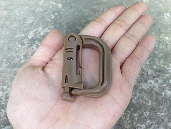 Yofeil Grimloc Molle Carabiner D Locking Ring 5pcs | KNAMAO.