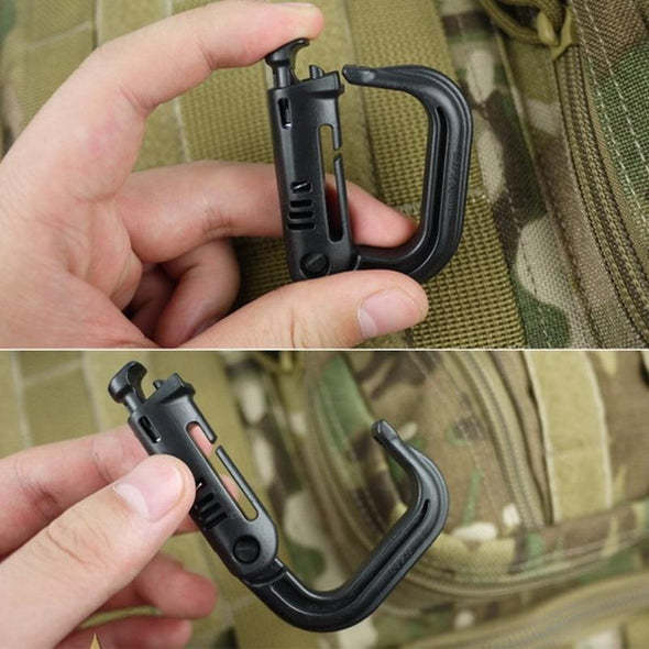 Yofeil Grimloc Molle Carabiner D Locking Ring 5pcs | KNAMAO.
