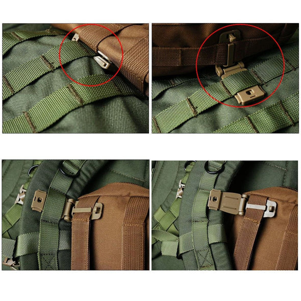 Yougle Tactical Molle Webbing Buckle Clip EDC 10pcs | KNAMAO.