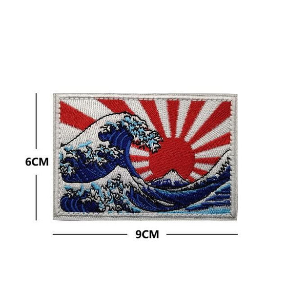 ZG Store Kanagawa Tactical Embroidery Patch | KNAMAO.