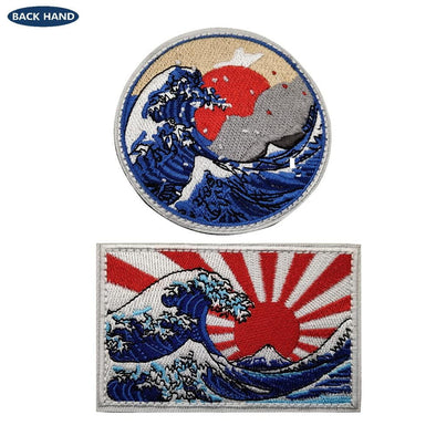 ZG Store Kanagawa Tactical Embroidery Patch | KNAMAO.